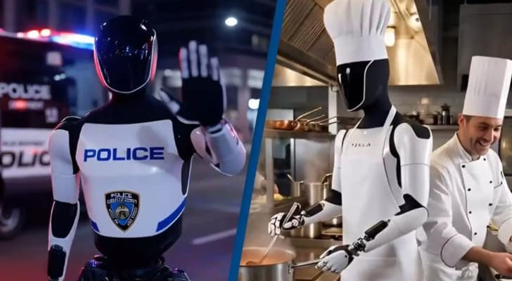 "يفعلون كل شيء!".. إيلون ماسك ينشر فيديو مرعب يصور حياة الروبوتات البشرية!