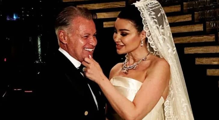 تفاصيل وصور حفل زفاف أروى جودة على رجل الأعمال الإيطالي جون باتيست