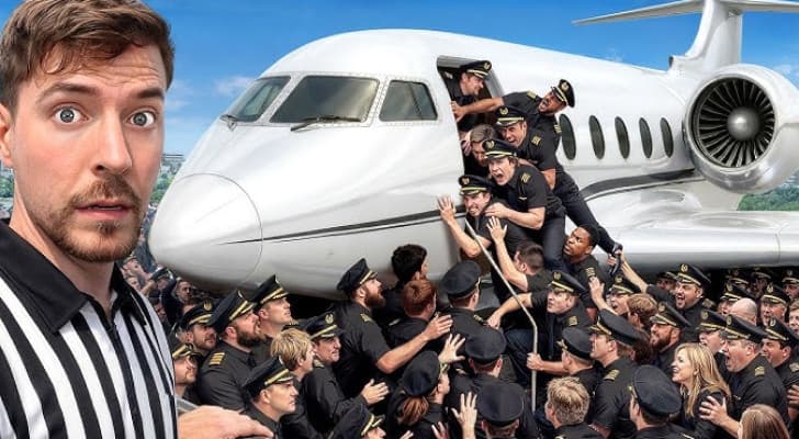 "40 مليون مشاهدة بأقل من يوم!".. مستر بيست يصور تحد مجنون من قلب السعودية!