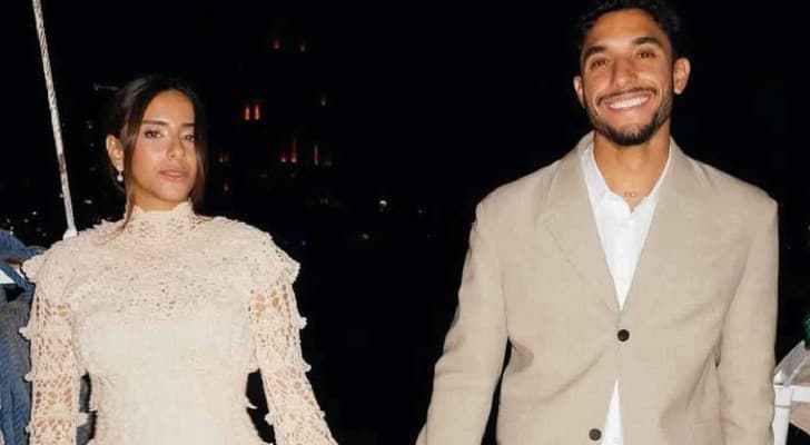 خطيبة عمر مرموش.. من هي جيلان الجباس وكيف تعرفت على لاعب السيتي؟